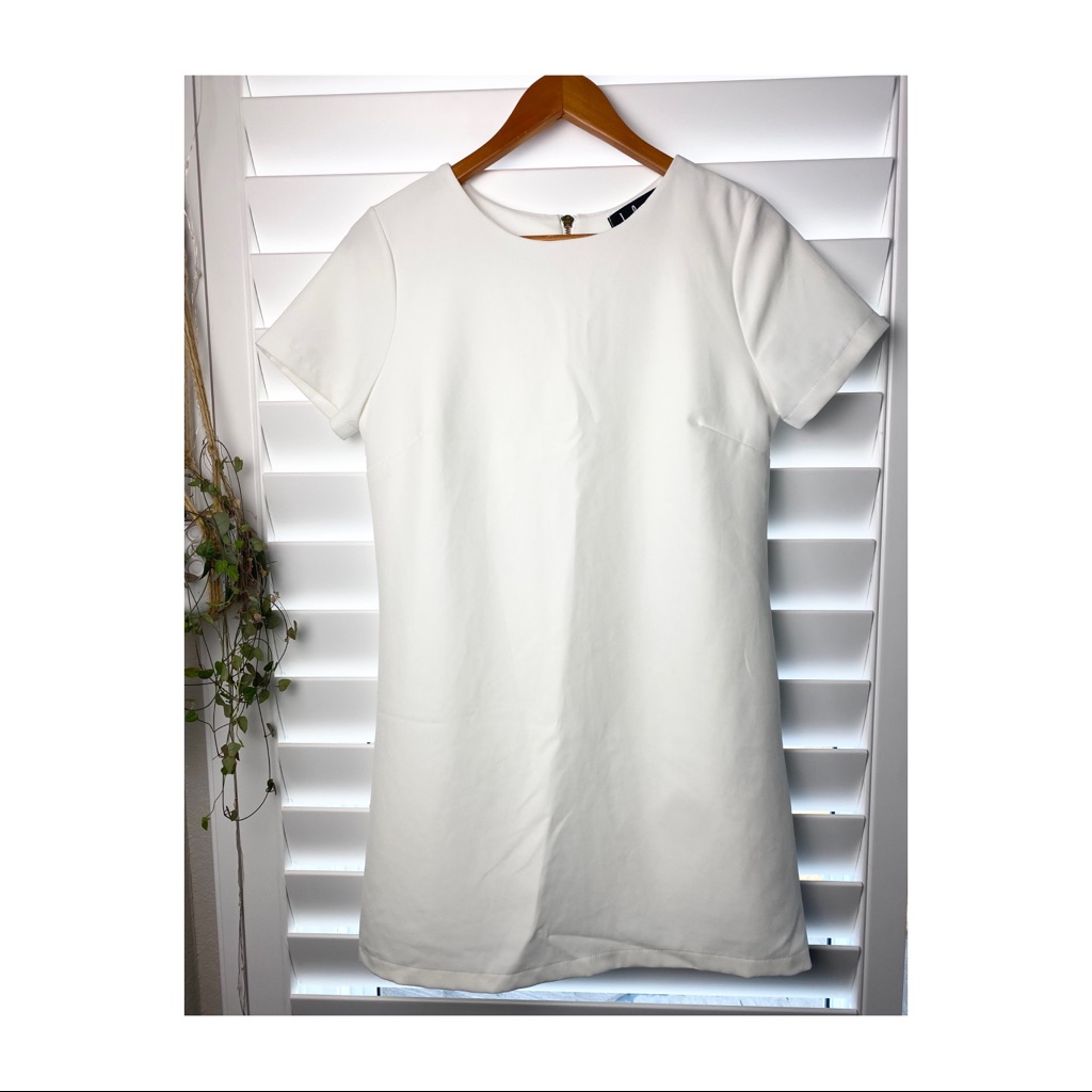 Lulus T Shirt Dress With Zipper